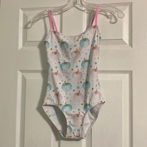 Gorgeous Chameleon pumpkin leotard in adult small!